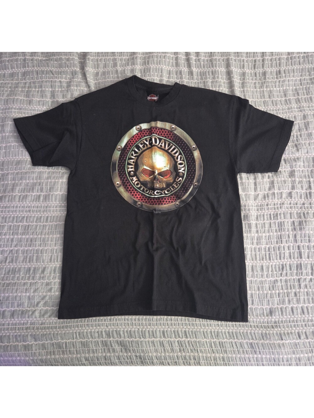 Harley-Davidson black eagle emblem T-shirt